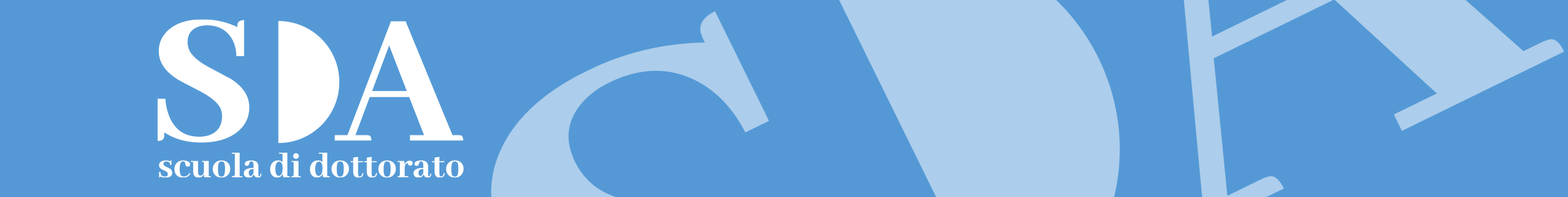 Dottorato di ricerca SDA